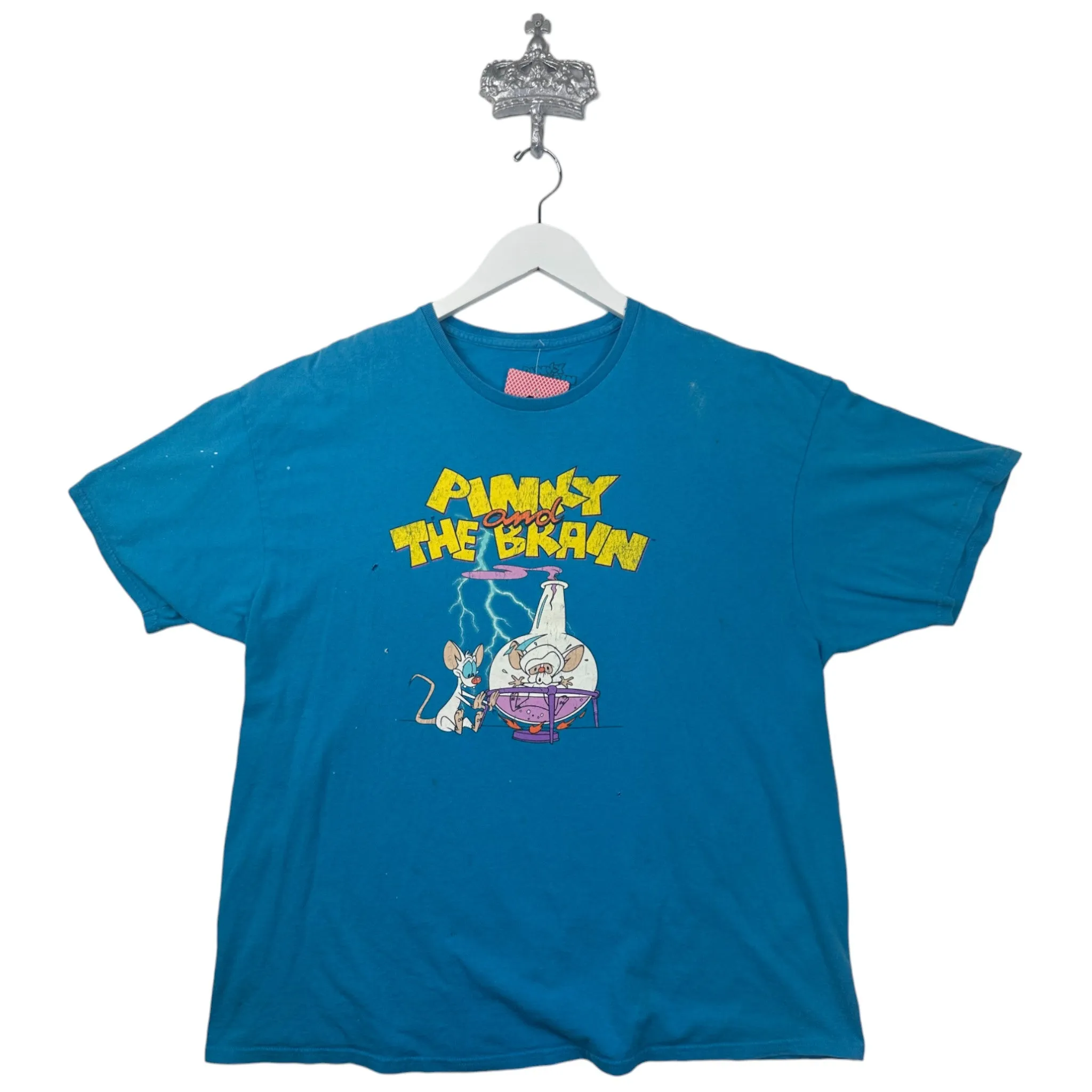 PINKY AND THE BRAIN “LAB TEST” TEE - (XXL)