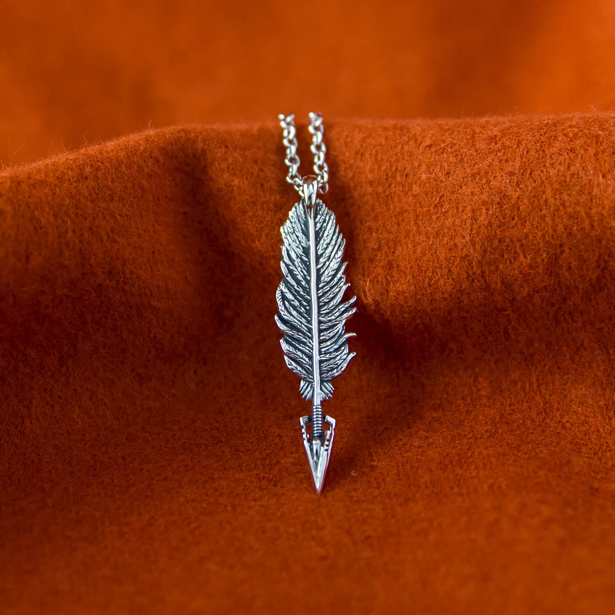 PlayStation X RockLove HORIZON FORBIDDEN WEST Nora's Feather Necklace