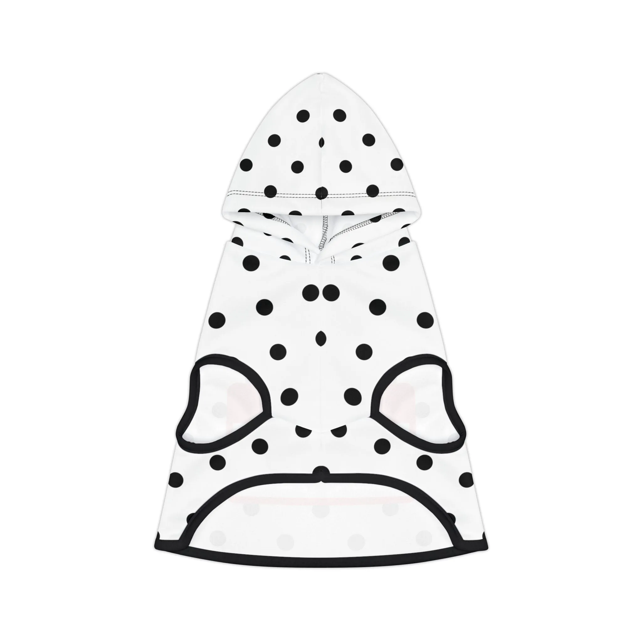 Polka Dot Name Tag Personalized & Custom Pet Sweatshirt Hoodie-Custom Pet Apparel