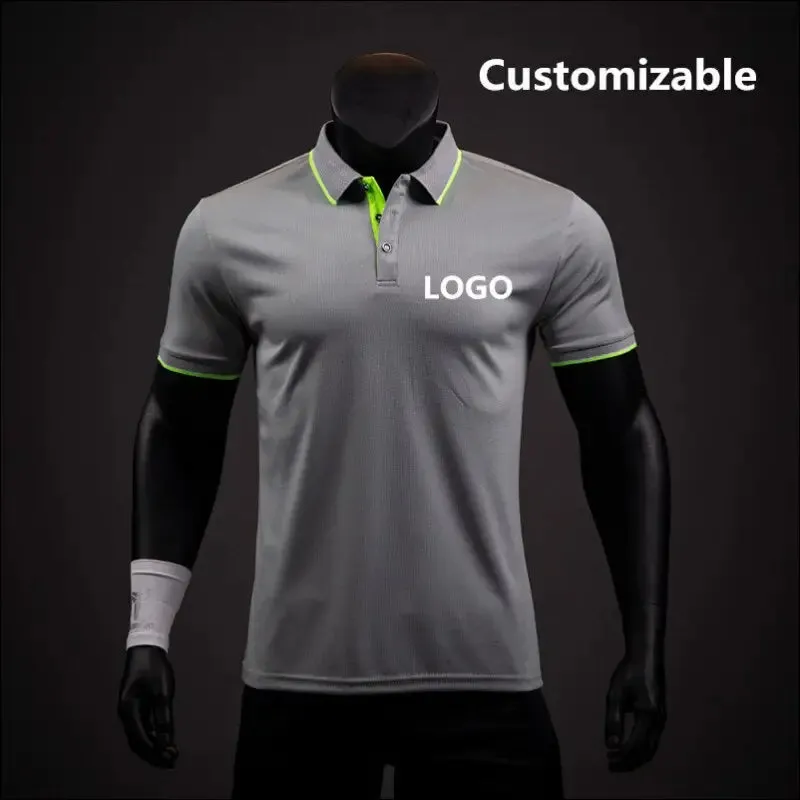 Polo shirts for men's running t-shirt tees 2022 summer new arrival business casual t shirt designer