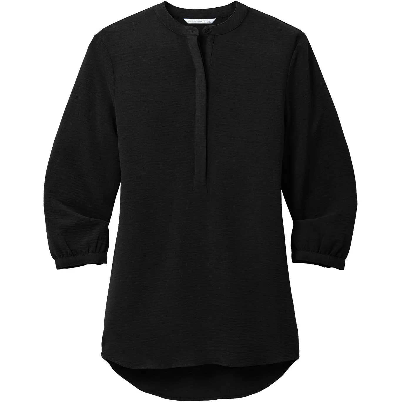 Port Authority® Women's 3/4-Sleeve Textured Crepe Tunic