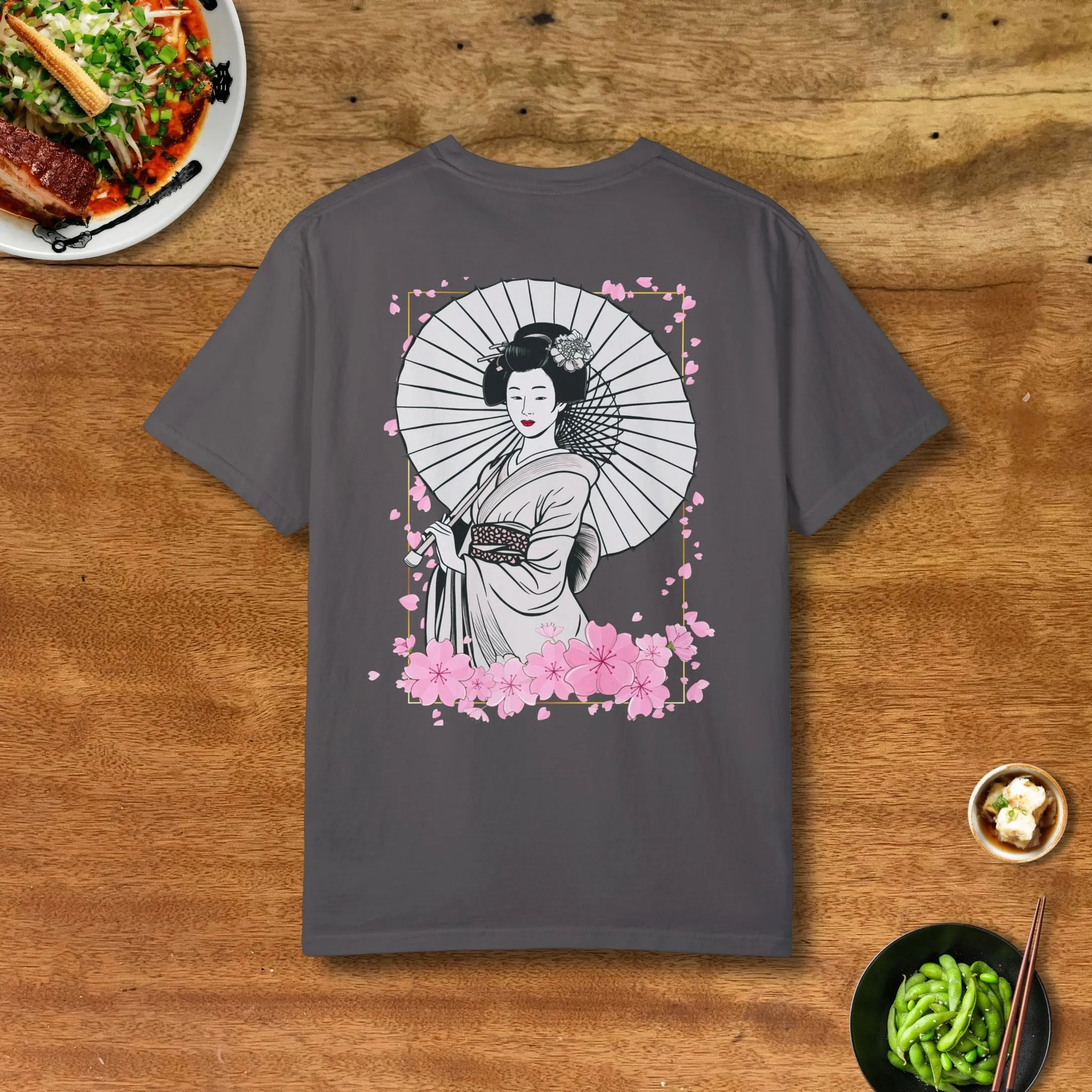 Premium Petals & Parasol T-Shirt