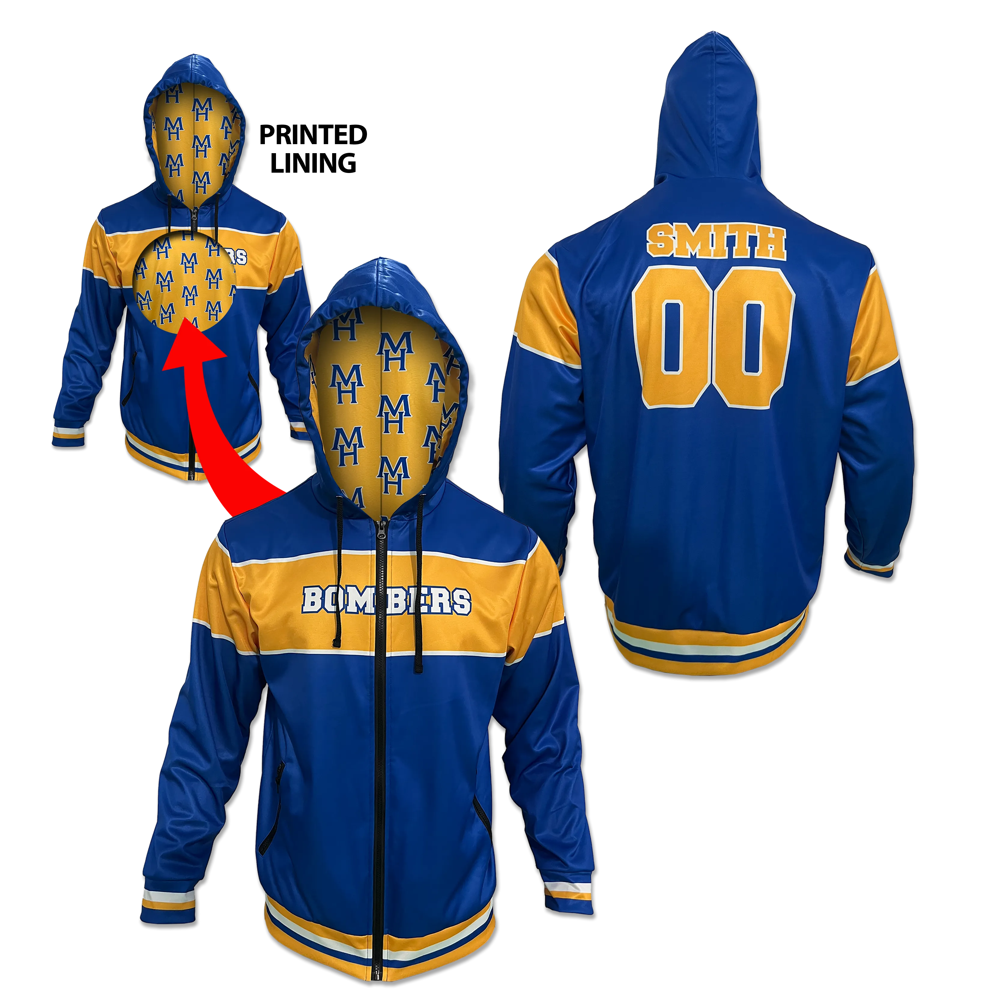 Premium Sublimated Hoodies