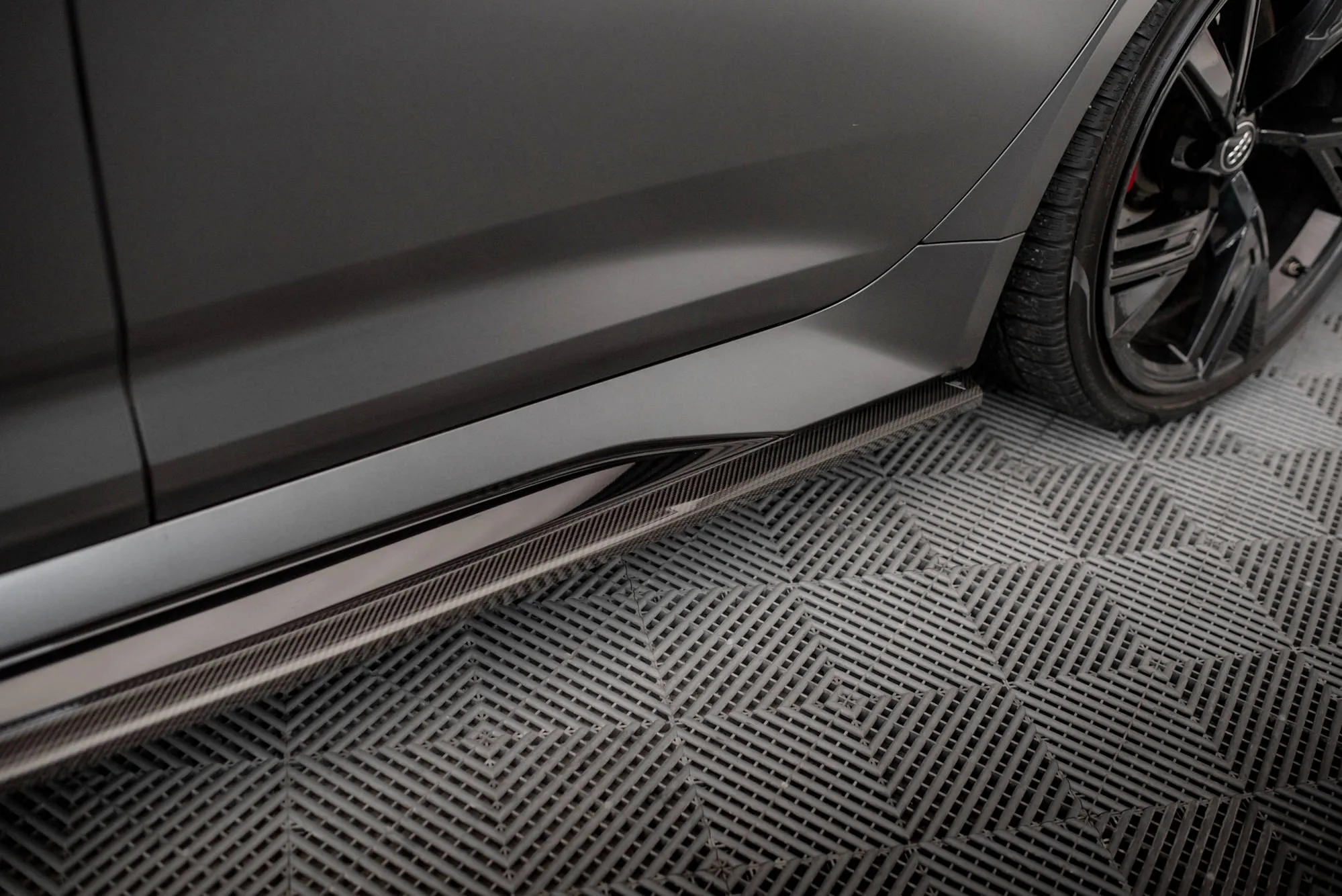 Prepreg Carbon Fiber Side Skirts Audi RS6 C8 / RS7 C8
