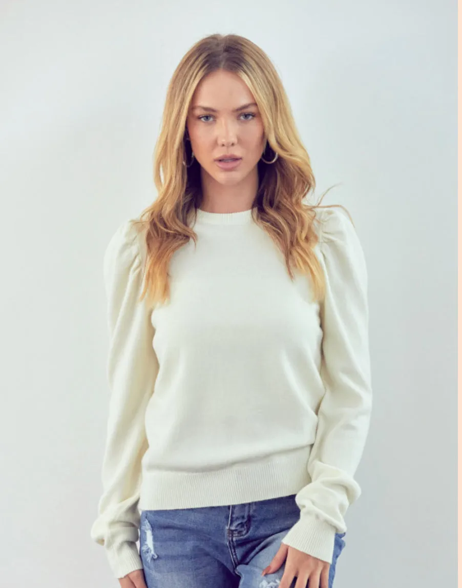 Puff Sleeve Sweater