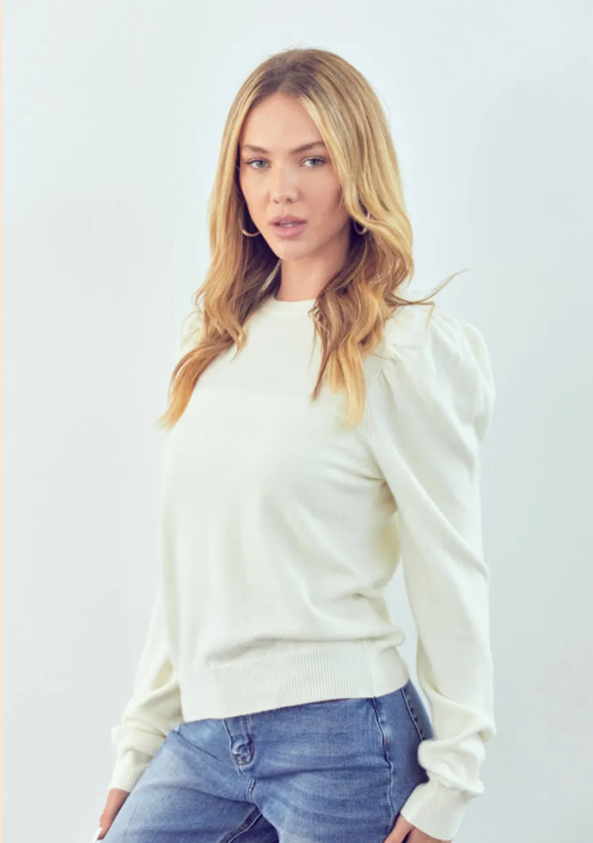 Puff Sleeve Sweater