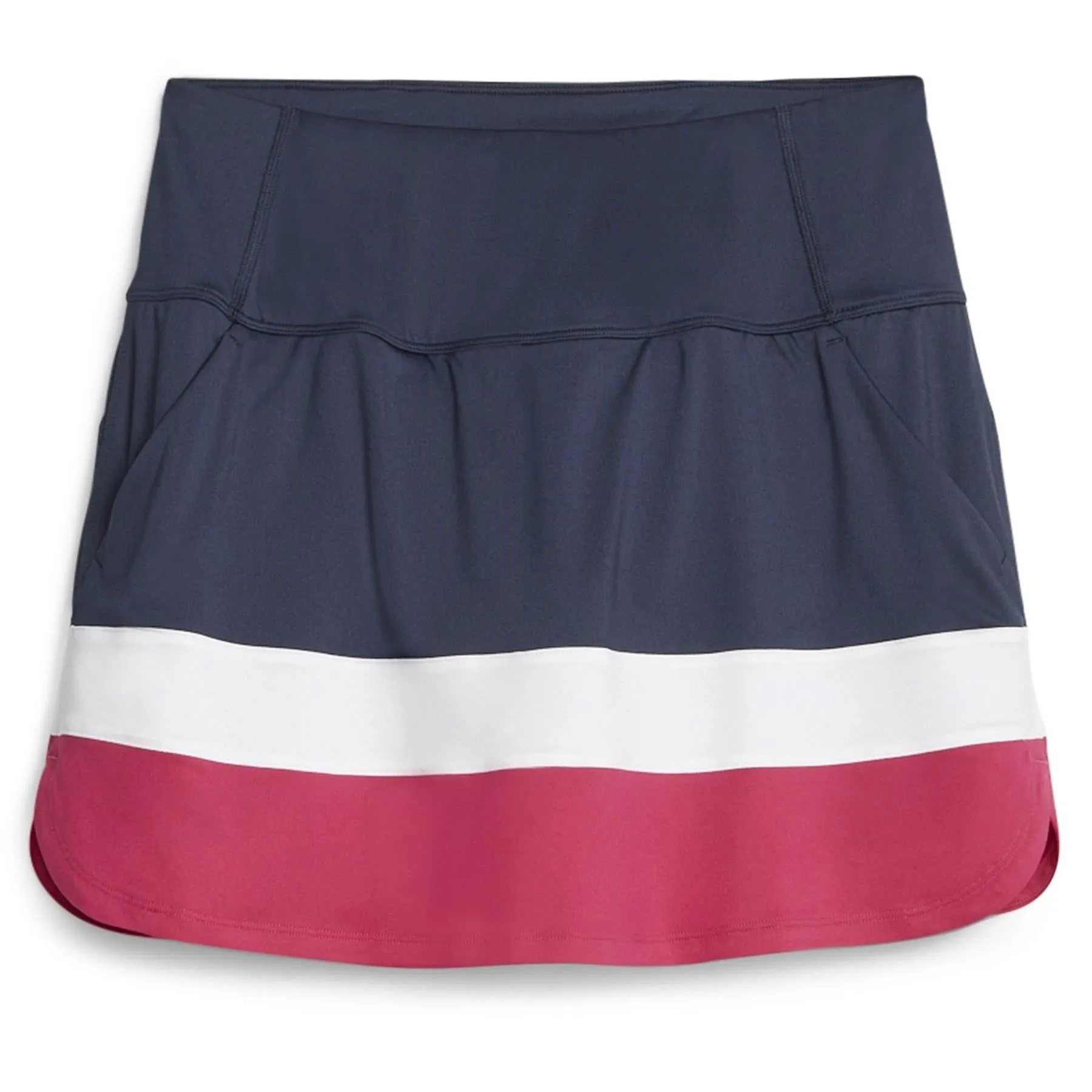 Pwrmesh Colorblock Skirt Navy Blazer-Pinktastic