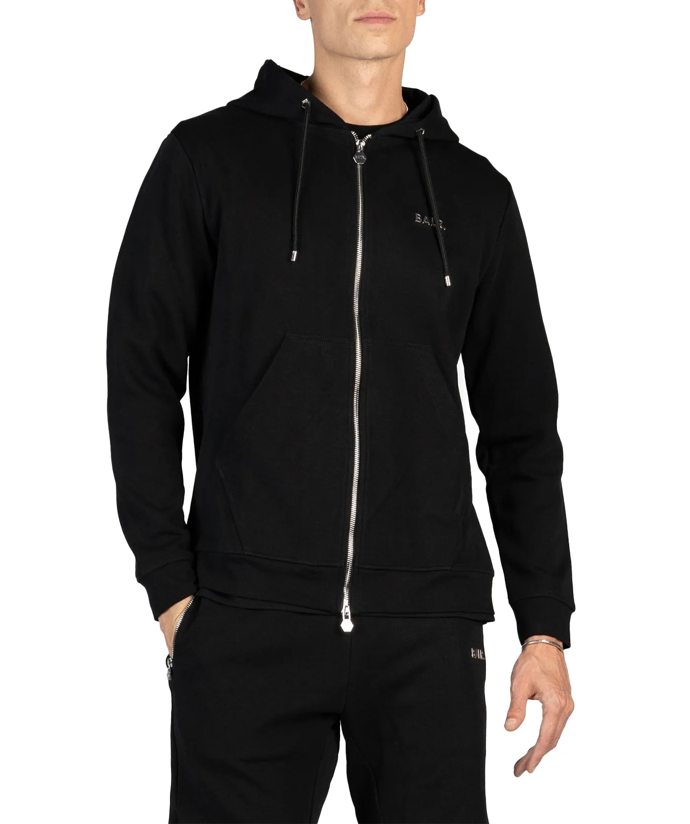 Q Series Regular Fit Zip Through Hoddie