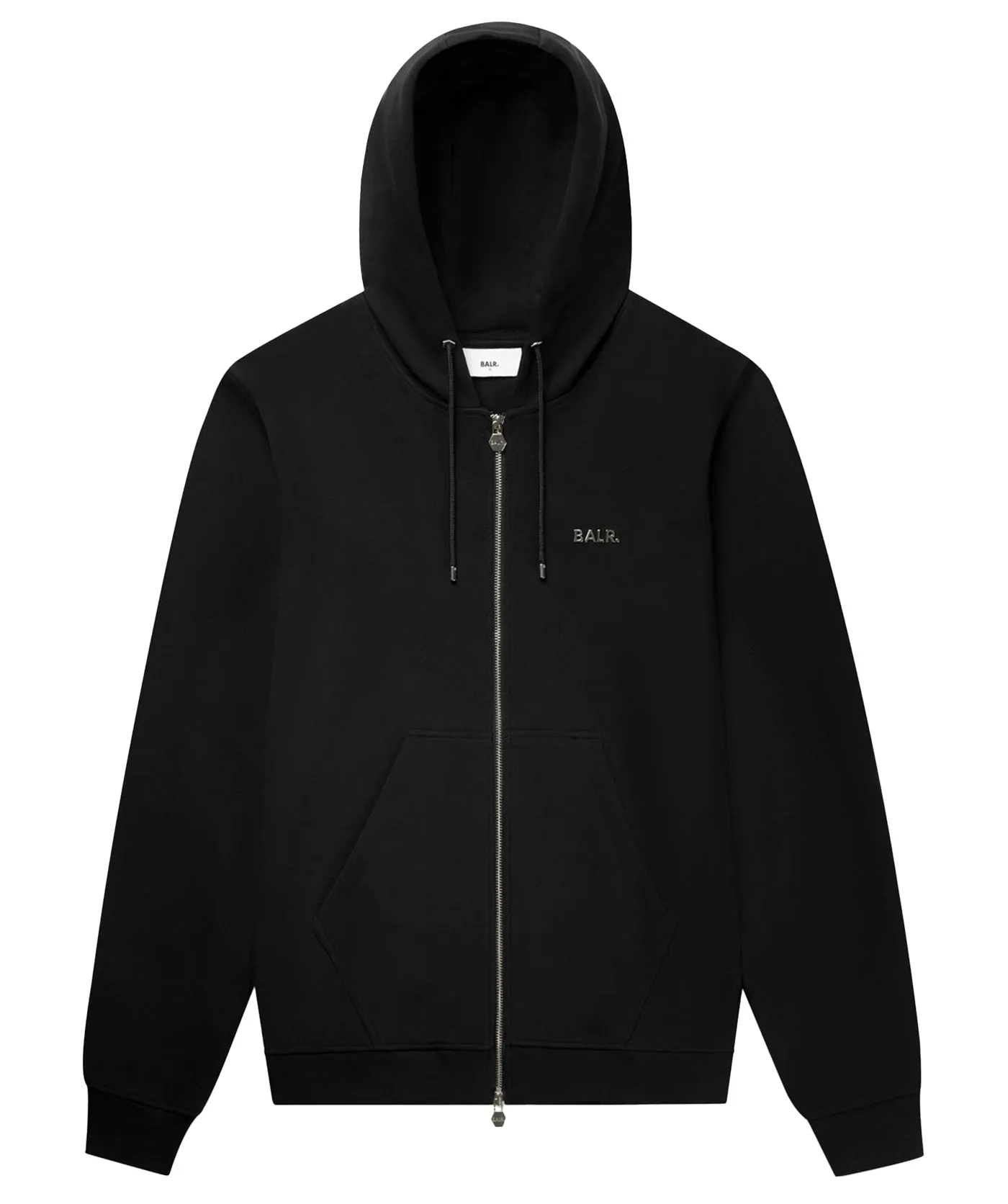 Q Series Regular Fit Zip Through Hoddie
