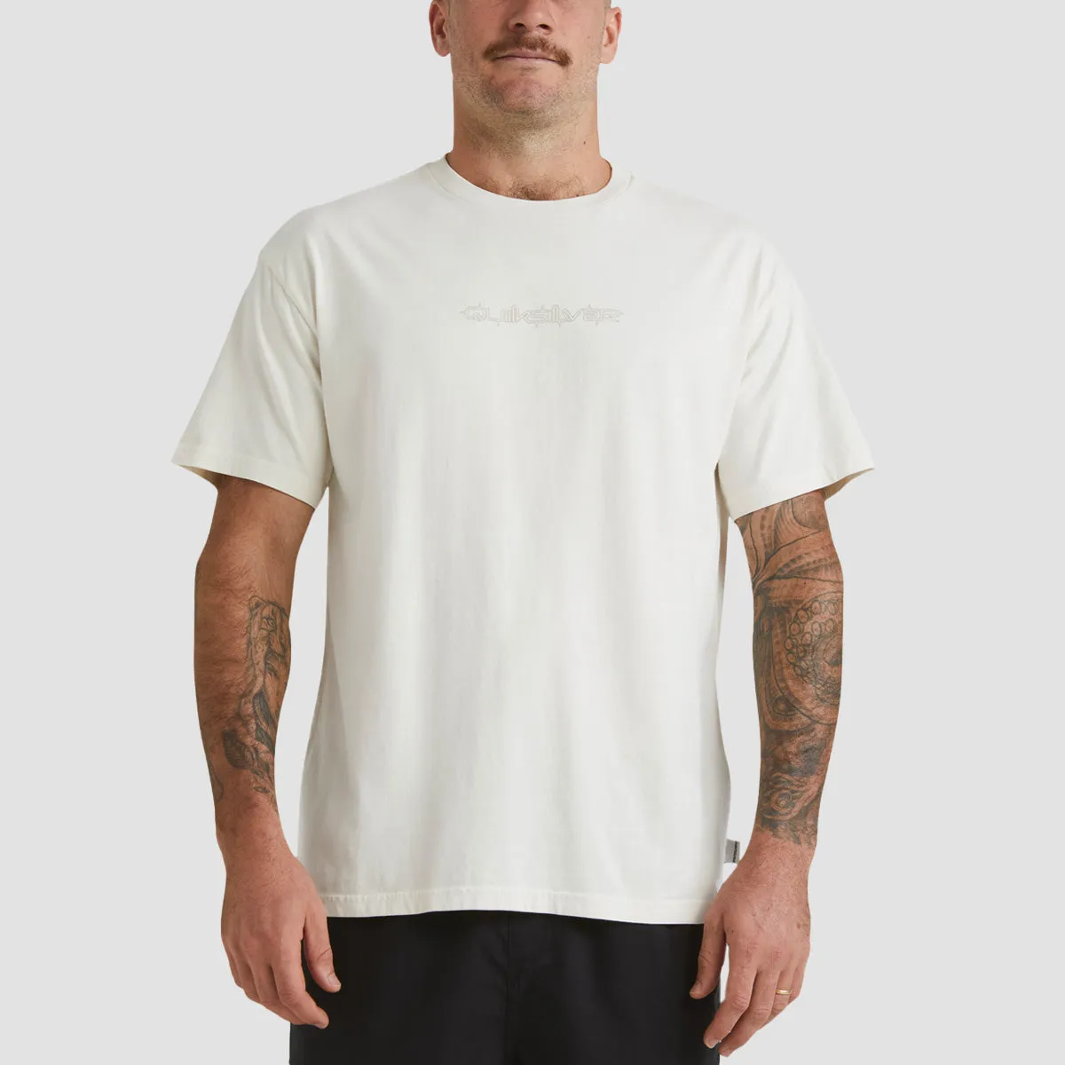 Quiksilver Mikey T-Shirt Snow White