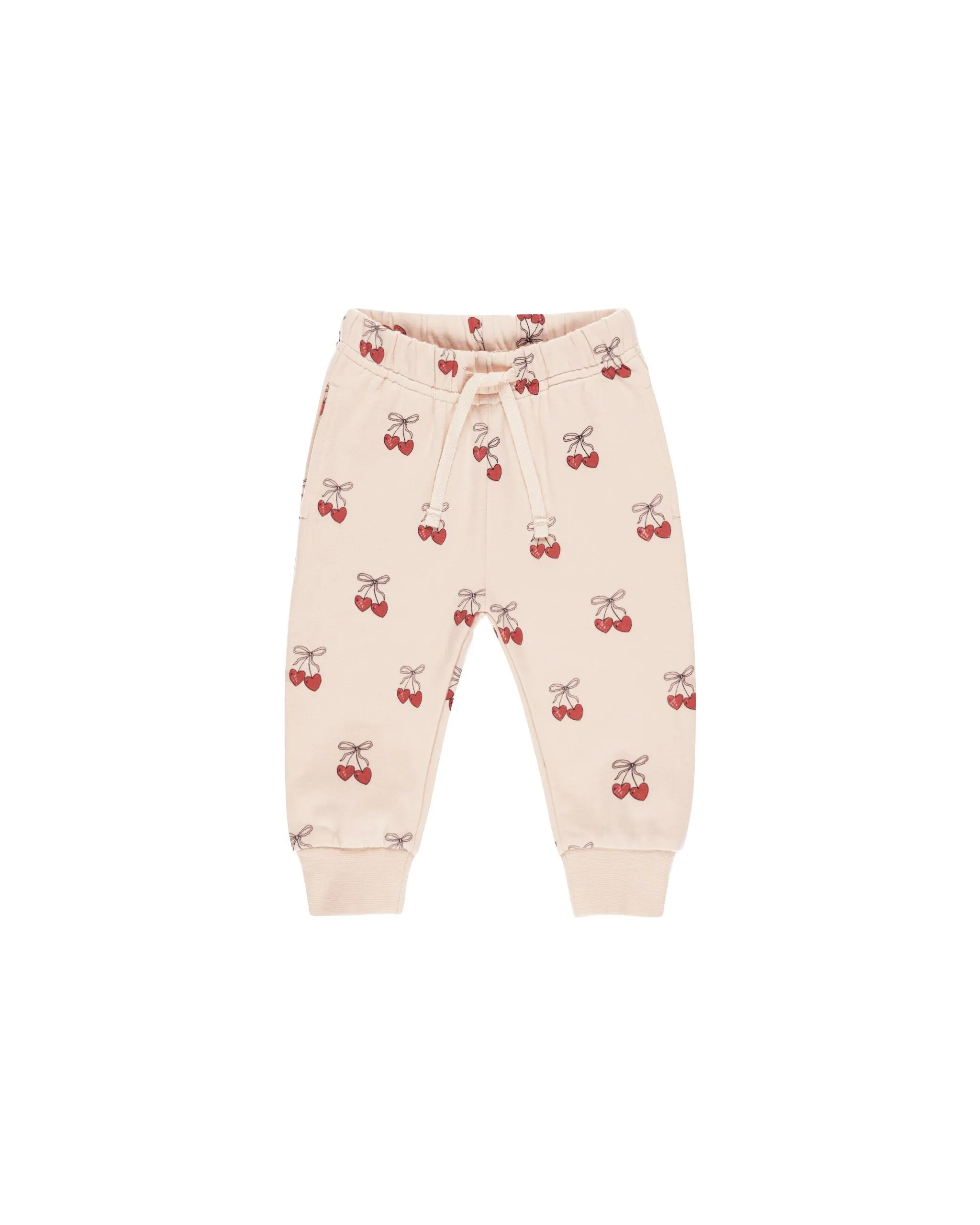 Quincy Mae - Relaxed Fleece Sweatpant - Mon Amour