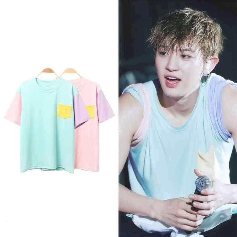 "KPOP PASTEL PATCHES" T-SHIRTS K042002