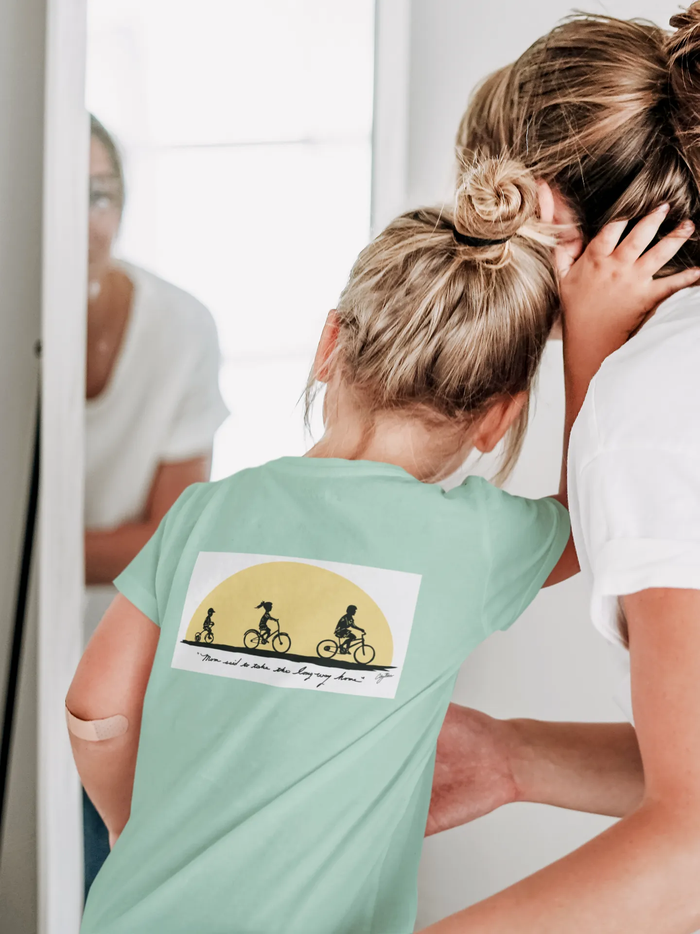 "Mom Said To Take The Long Way Home" Children's T-Shirt