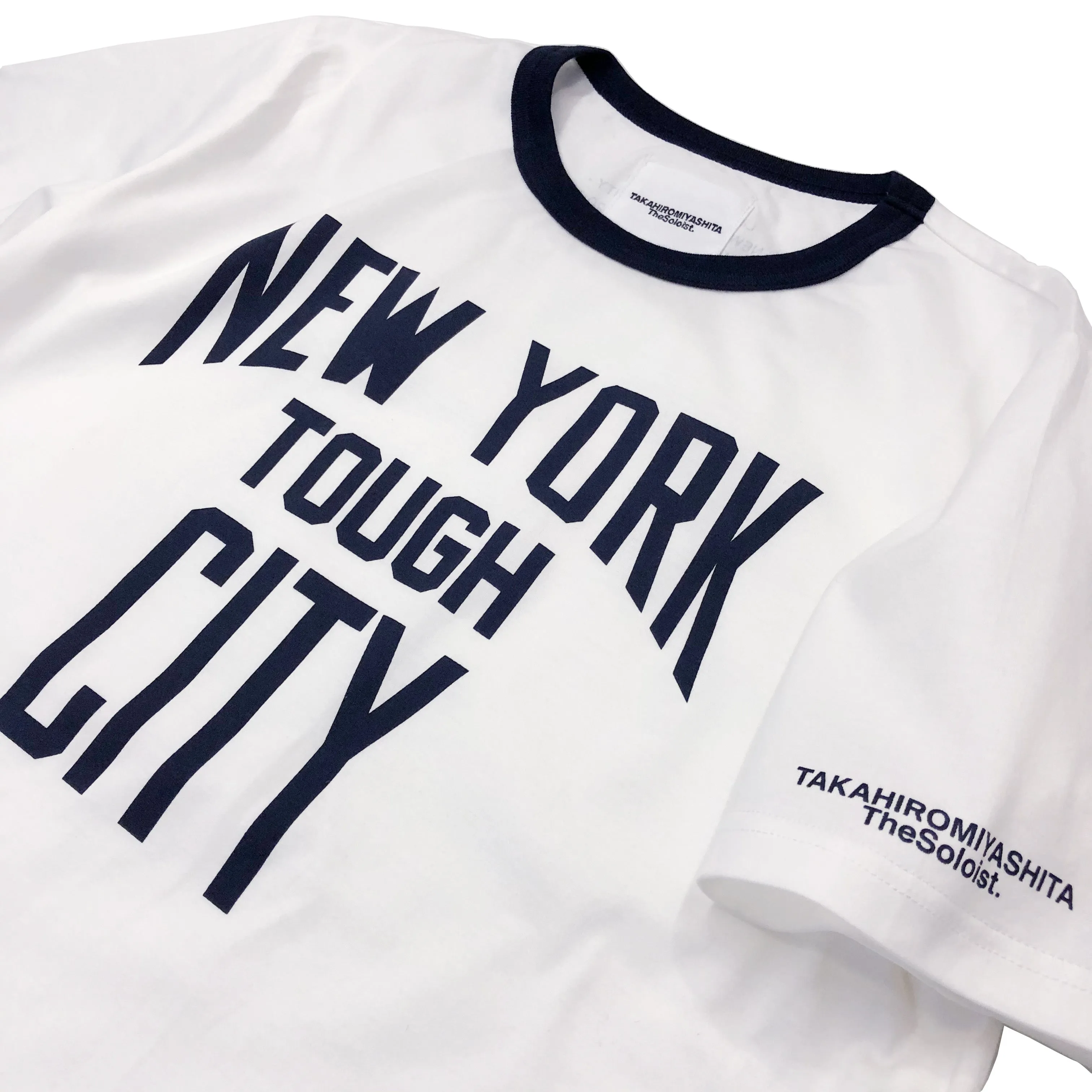 "NEW YORK CITY TOUGH" RINGER T-SHIRT