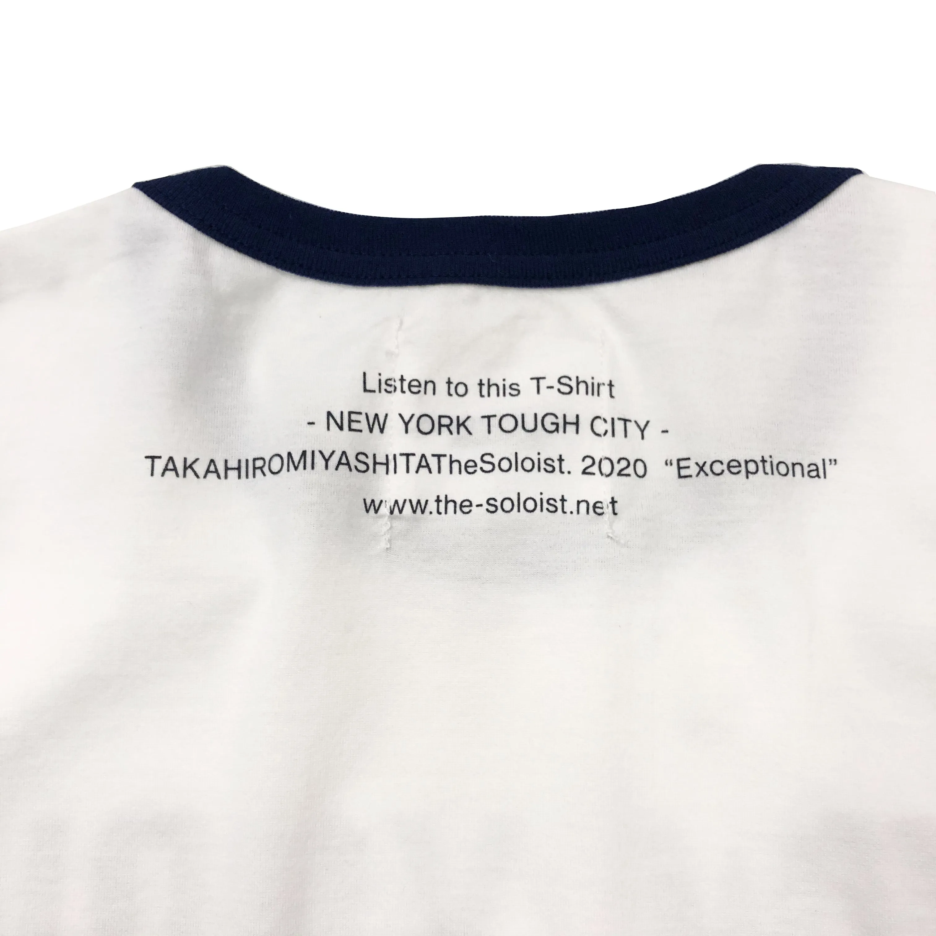 "NEW YORK CITY TOUGH" RINGER T-SHIRT