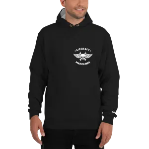 "Wash in Oil Rinse in Jet Fuel" Champion Hoodie