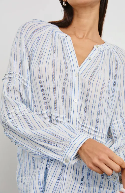 RAILS FRANCES BUTTON DOWN BLOUSE