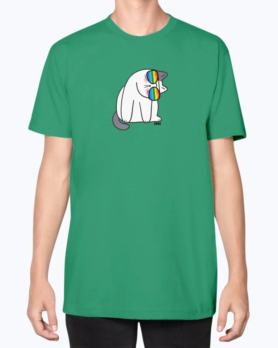 Rainbow Cat Pride T-shirt