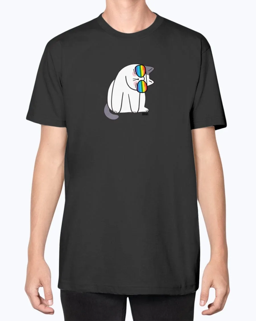 Rainbow Cat Pride T-shirt
