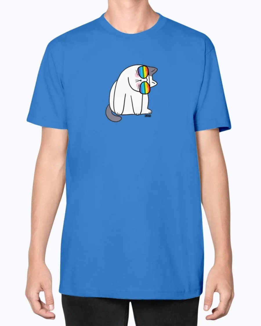 Rainbow Cat Pride T-shirt