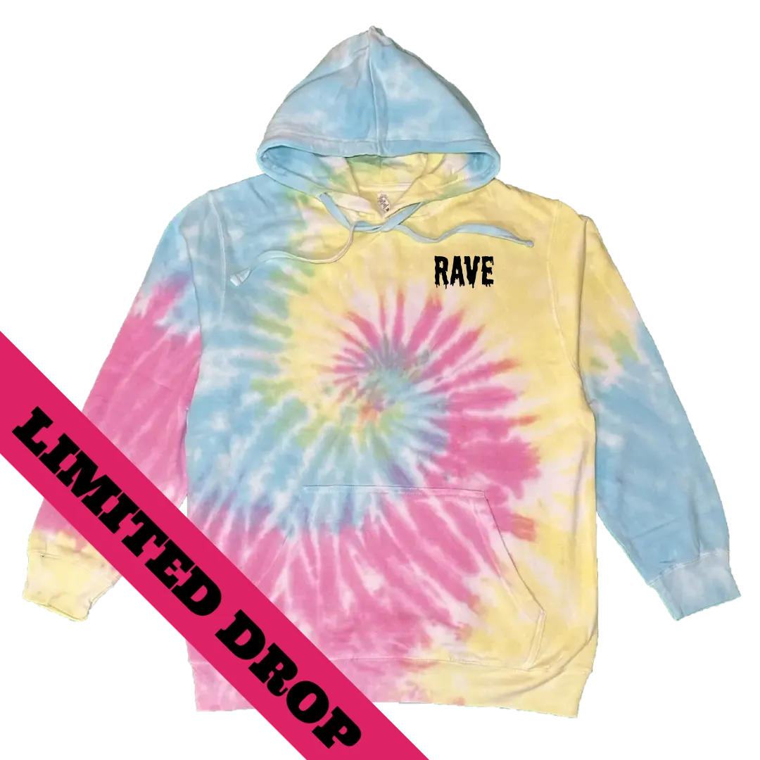 Rave - Premium Tie Dye Hoodie