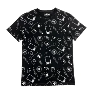 REDMAN Muddy Waters Icon T Shirt - Monochrome