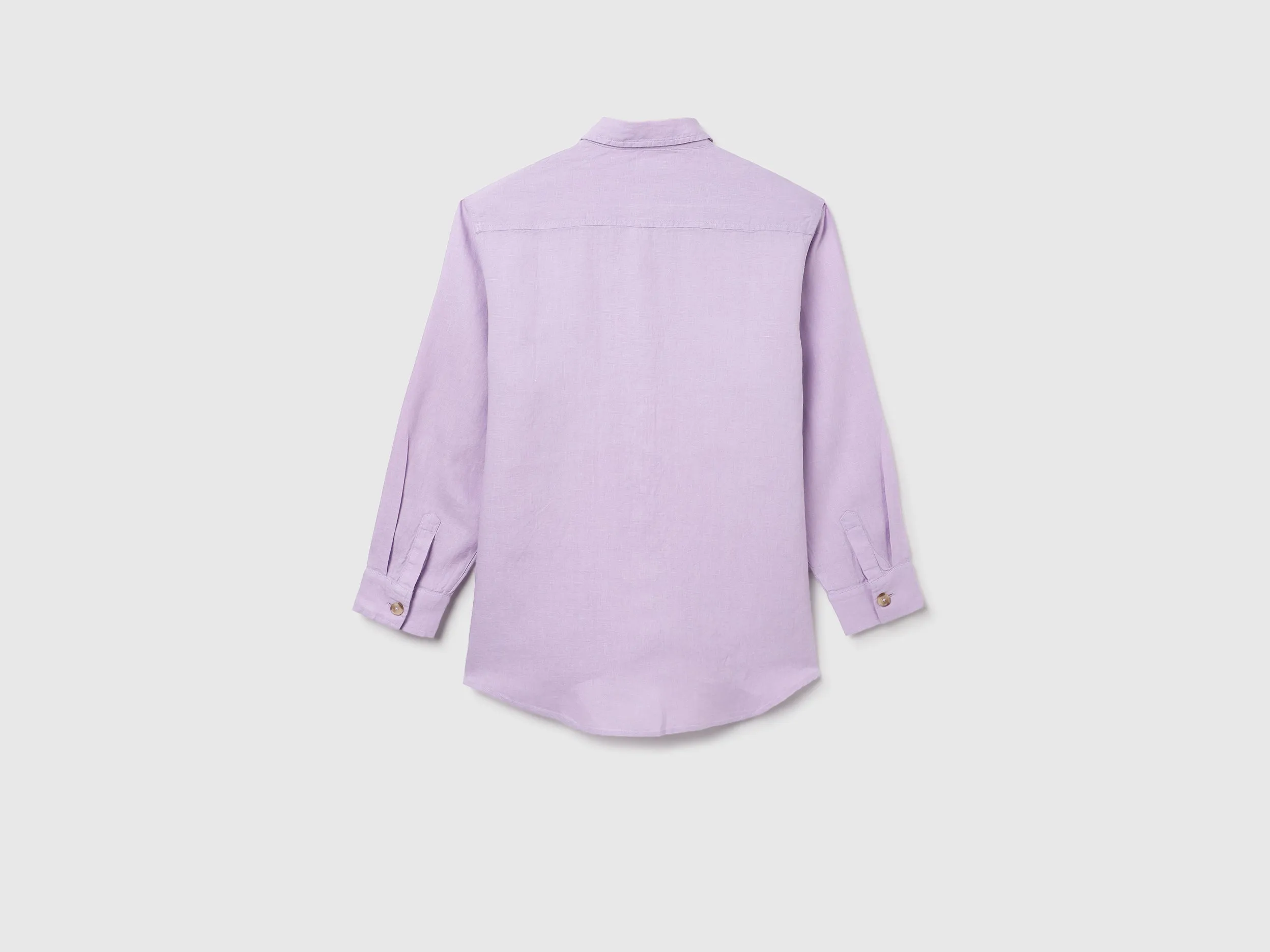 Regular Fit Spread Collar Solid Shirts