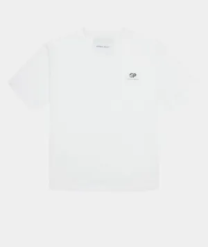 Relaxed Fit Tee - White / Serenity in motion