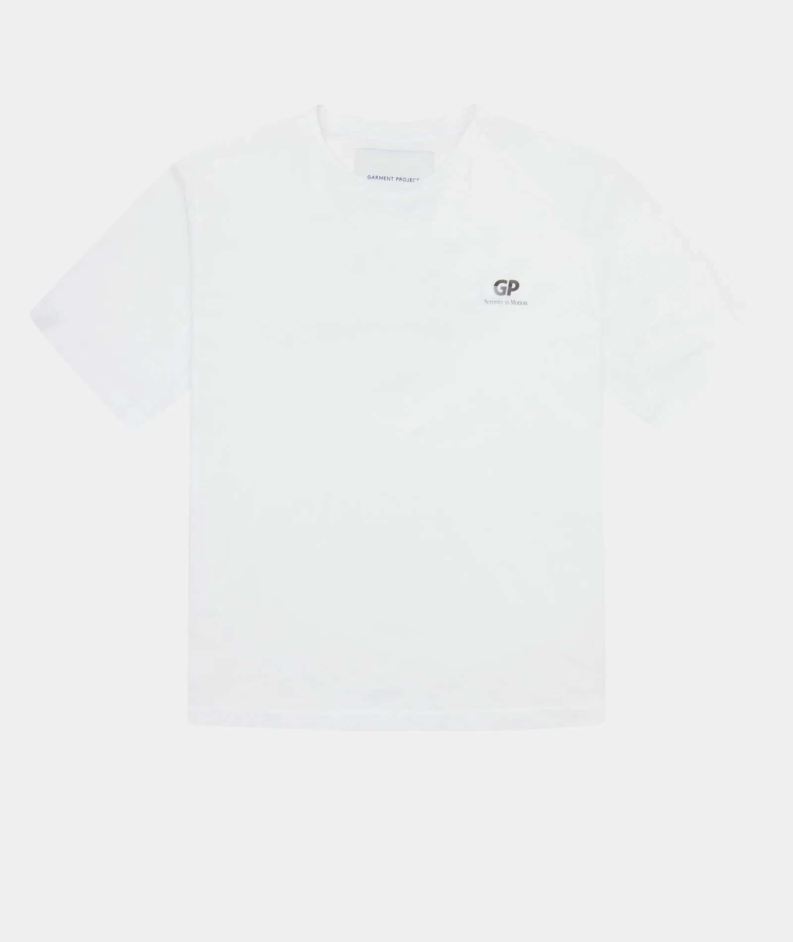 Relaxed Fit Tee - White / Serenity in motion