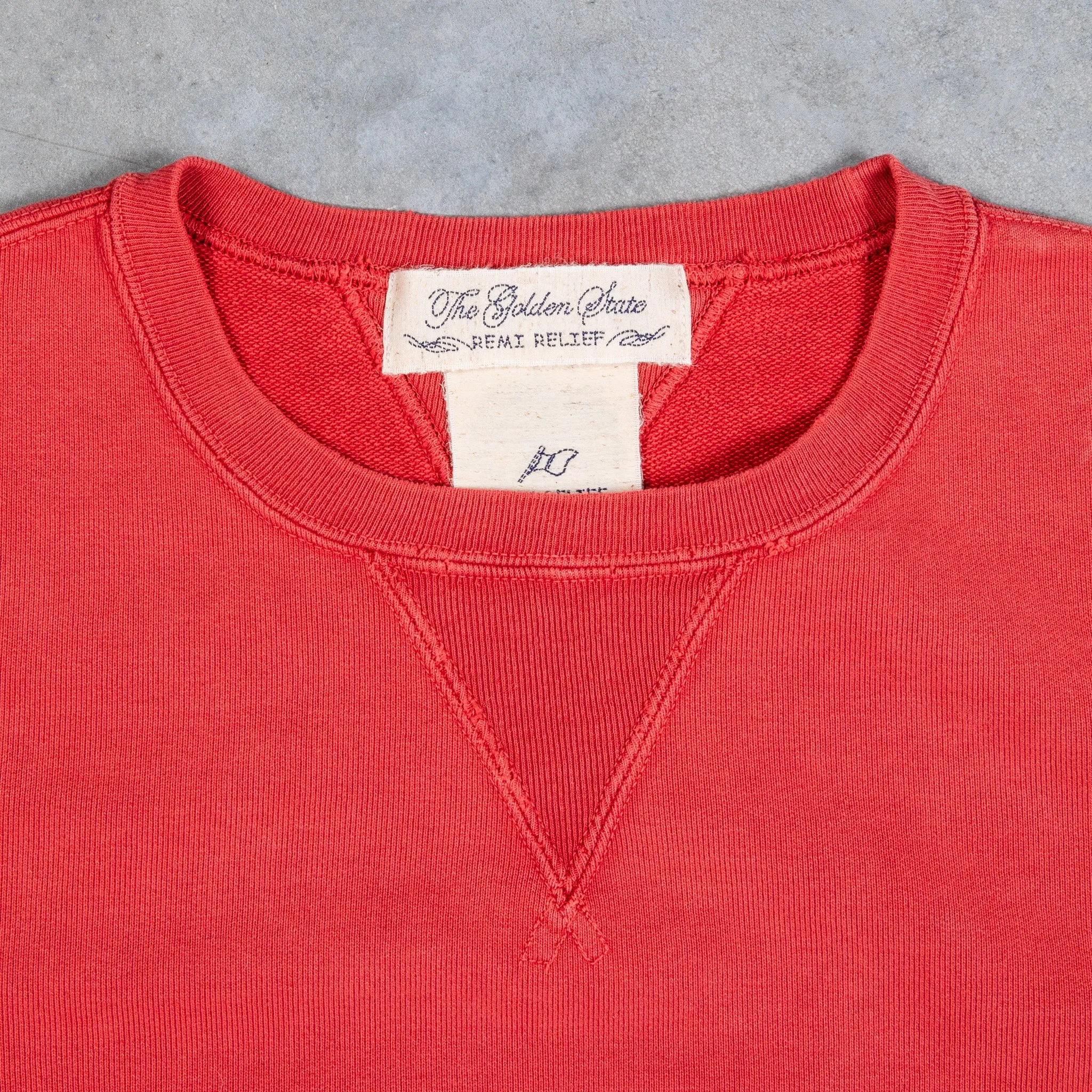 Remi Relief Special Finish Crew Neck Red