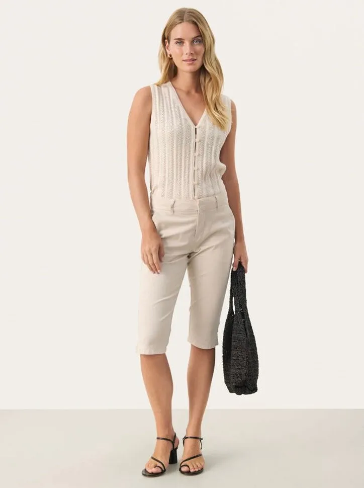 Renata Capri Pants - French Oak
