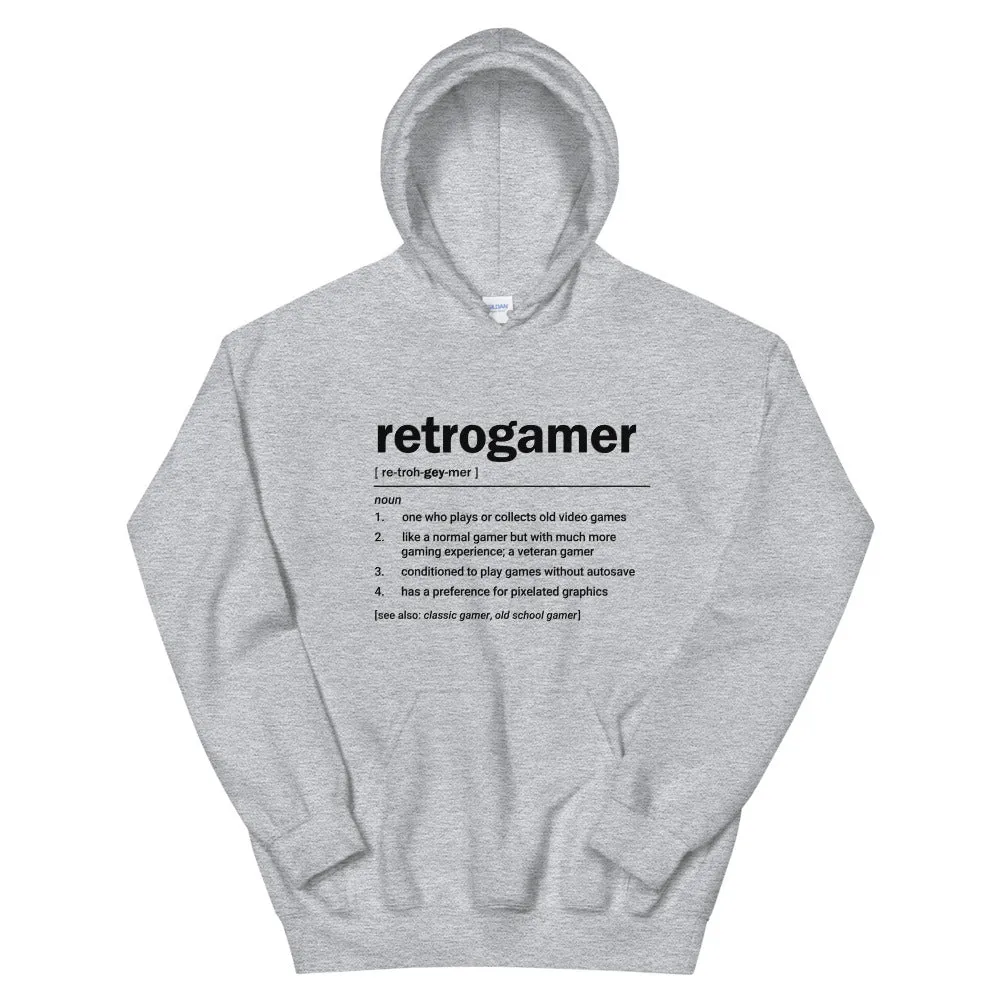Retrogamer Definition Heavy Blend Hoodie