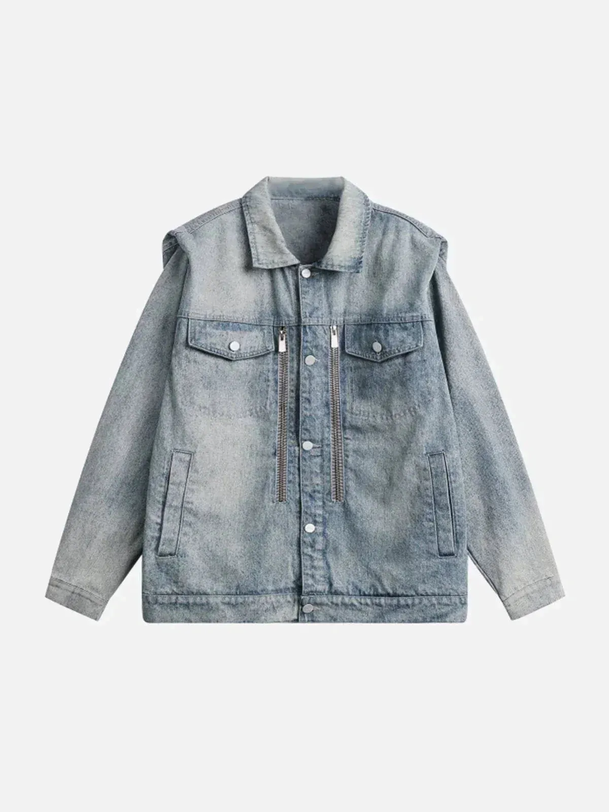 Rimiro - Water-wash ZIP UP Denim Jacket