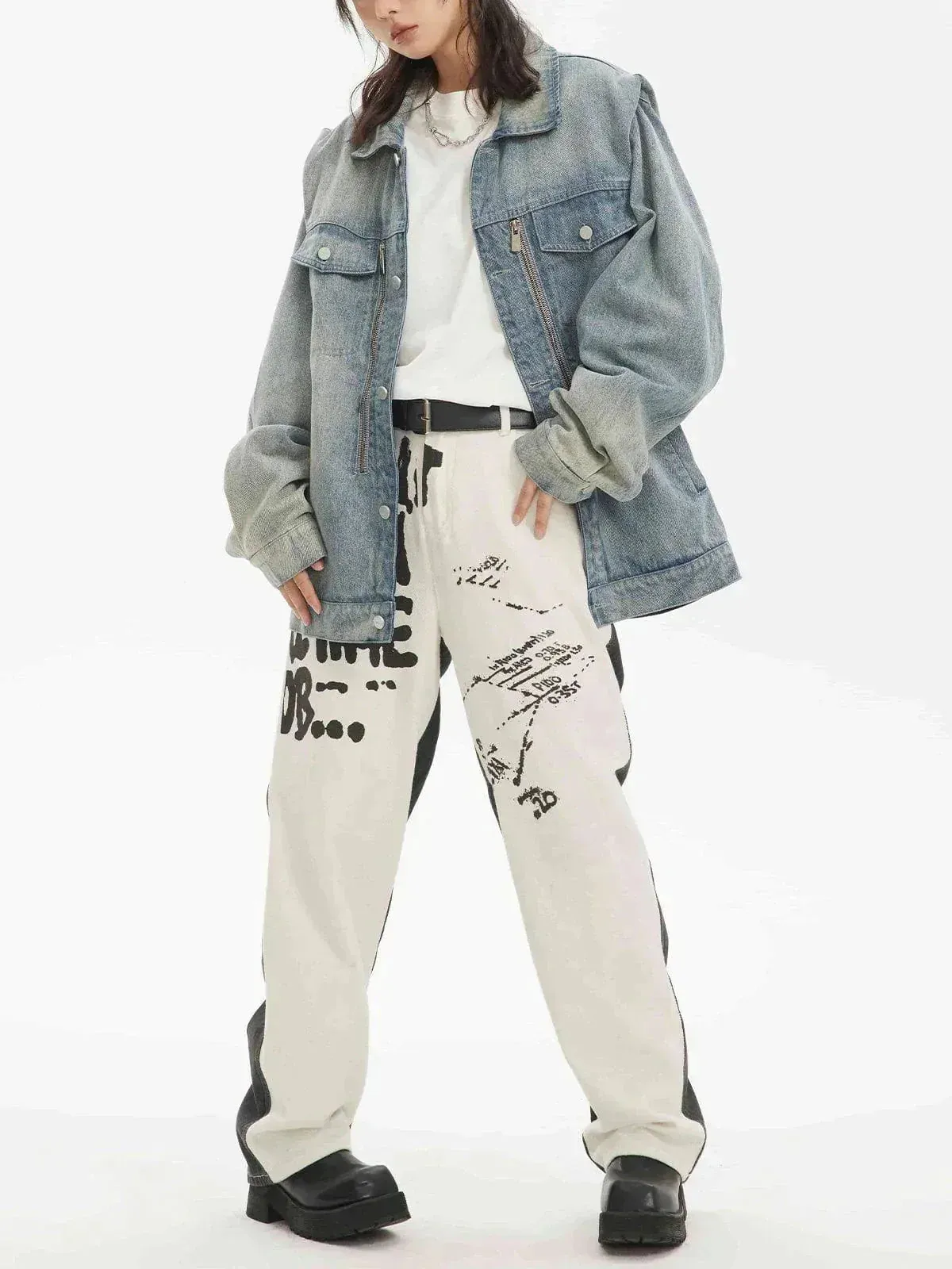 Rimiro - Water-wash ZIP UP Denim Jacket