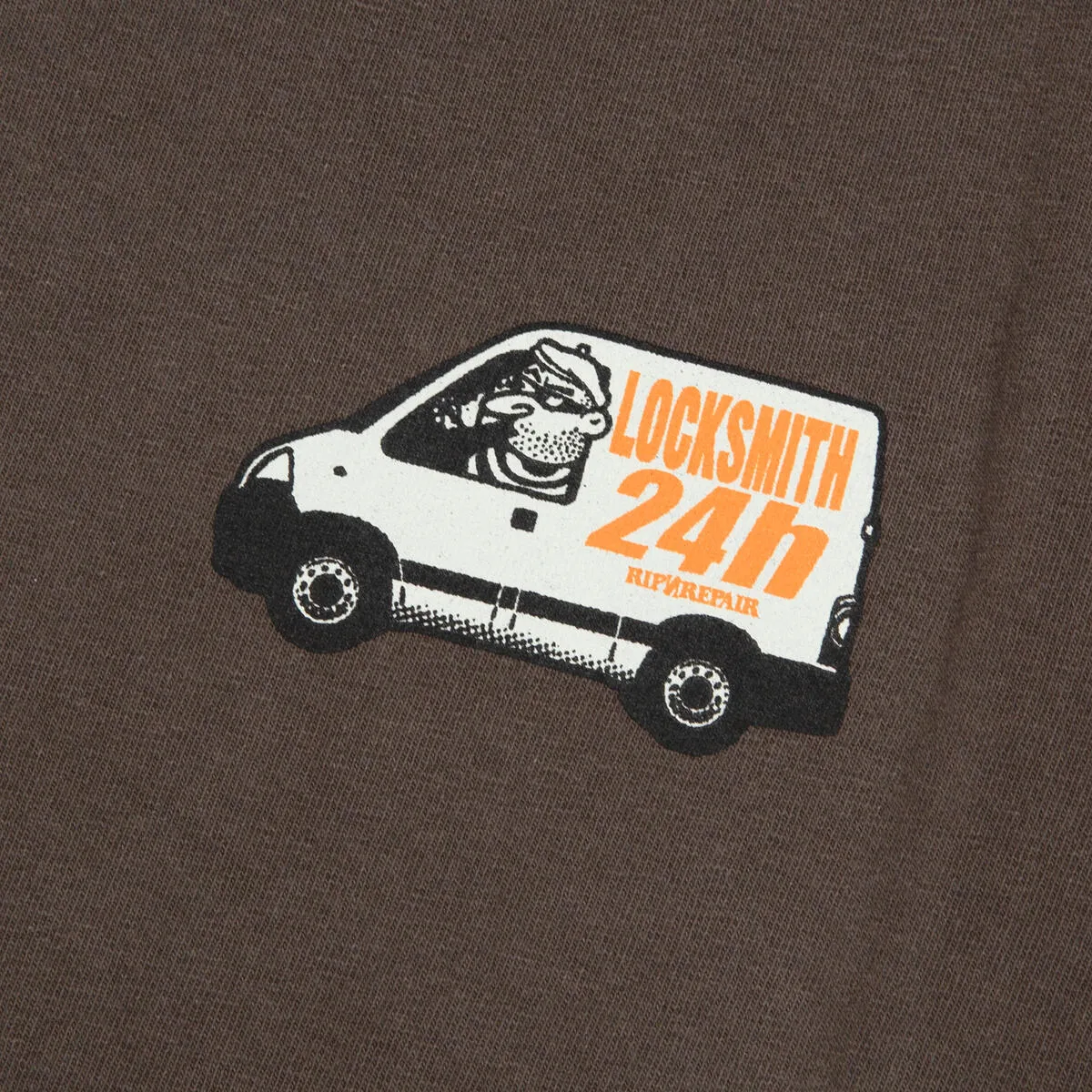 Rip n Repair LOCKSMITH Tee (BROWN)