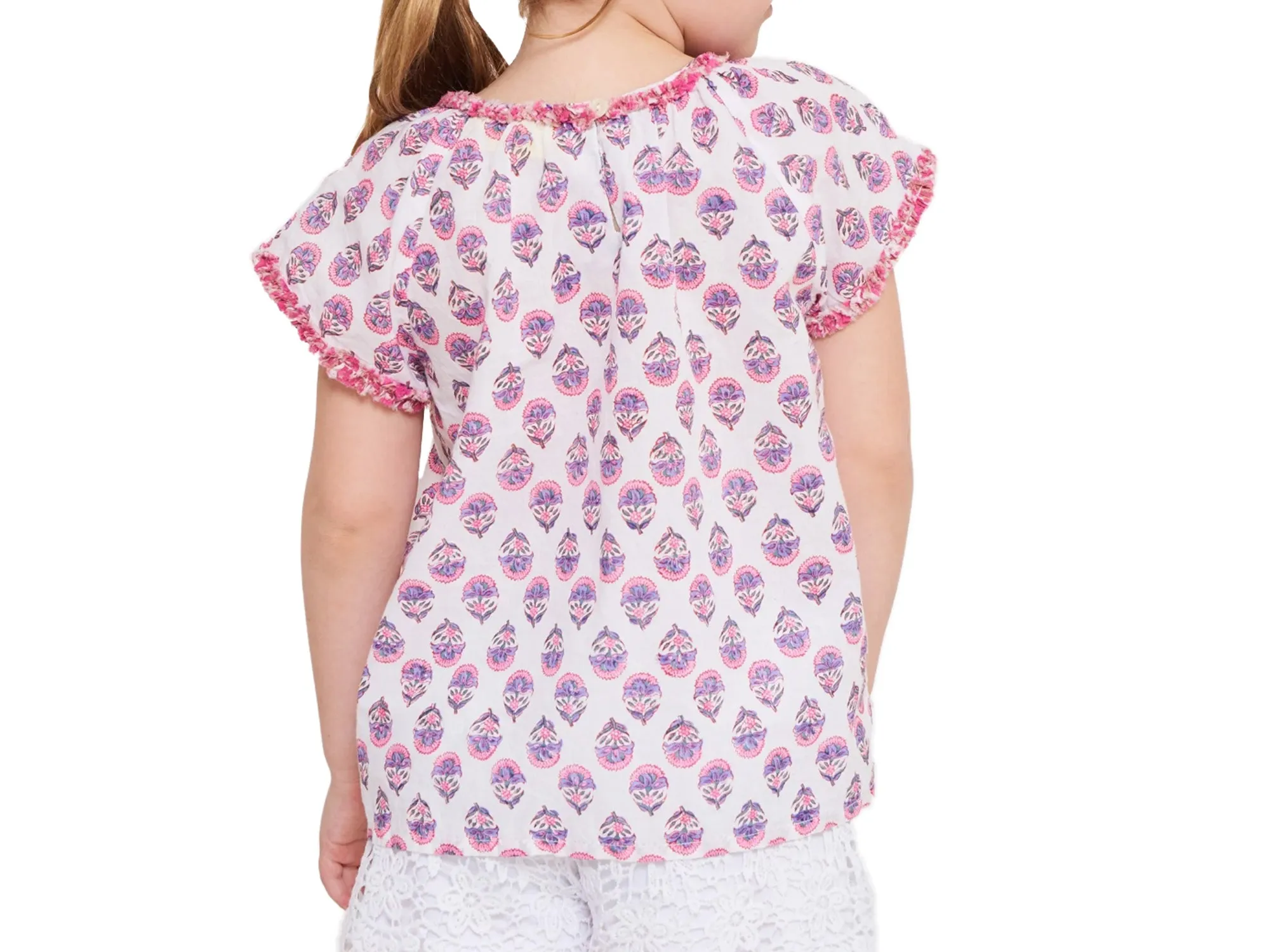ROBERTA ROLLER RABBIT Little Girls Pink Mason Aoi Top 2 Years $55 NEW