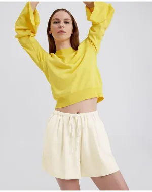 Rois Short | Ecru