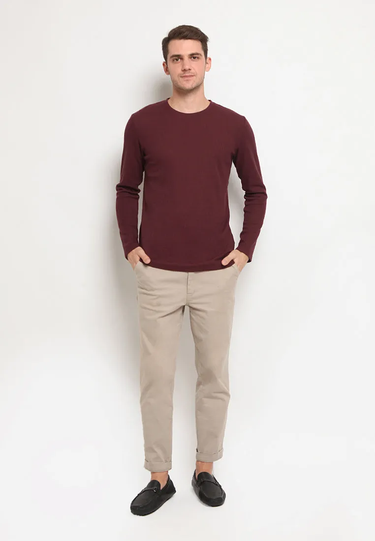 Round Neck Long Sleeve T-Shirt