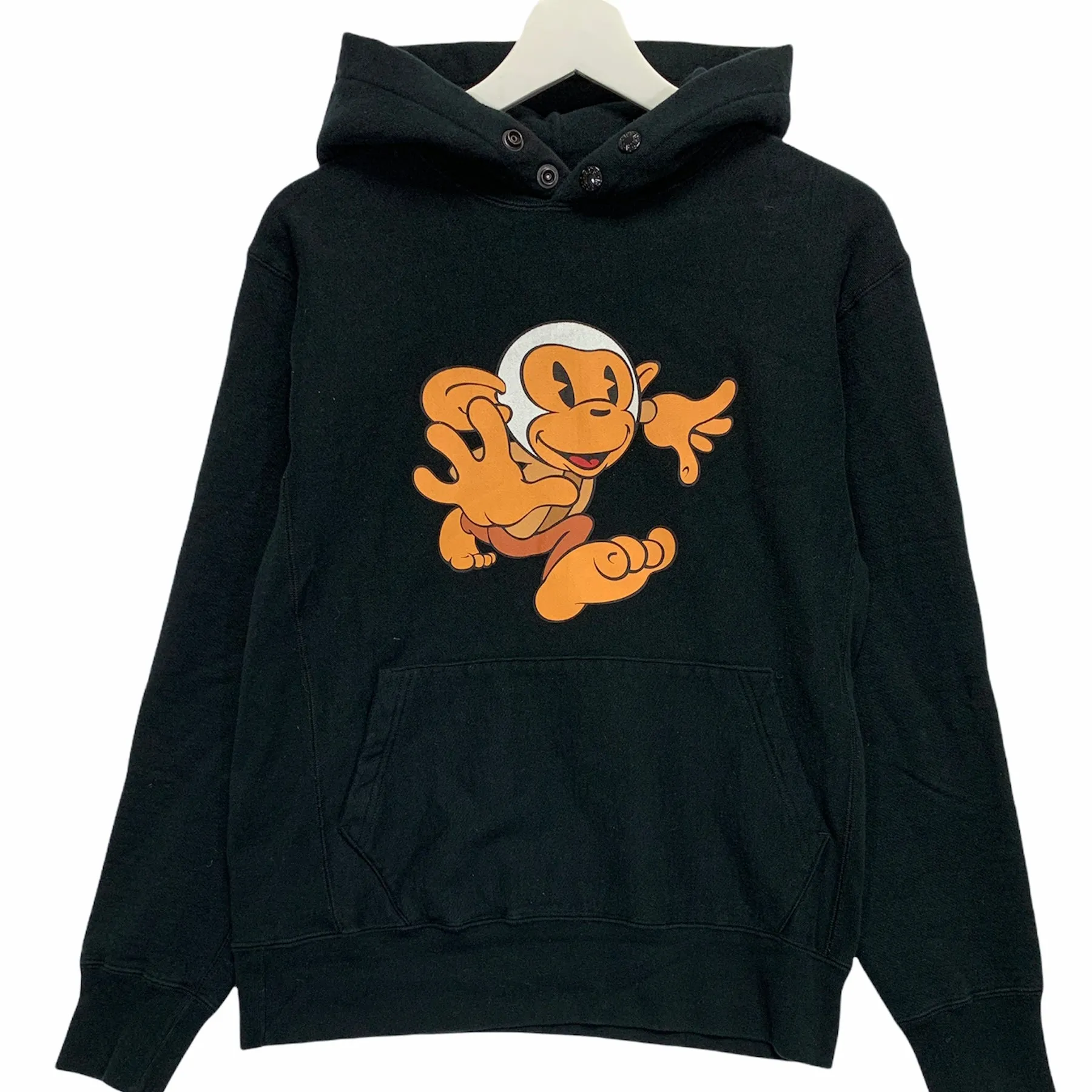 [S] A Bathing Ape Bape Vintage Running Baby Milo Hoodie Black