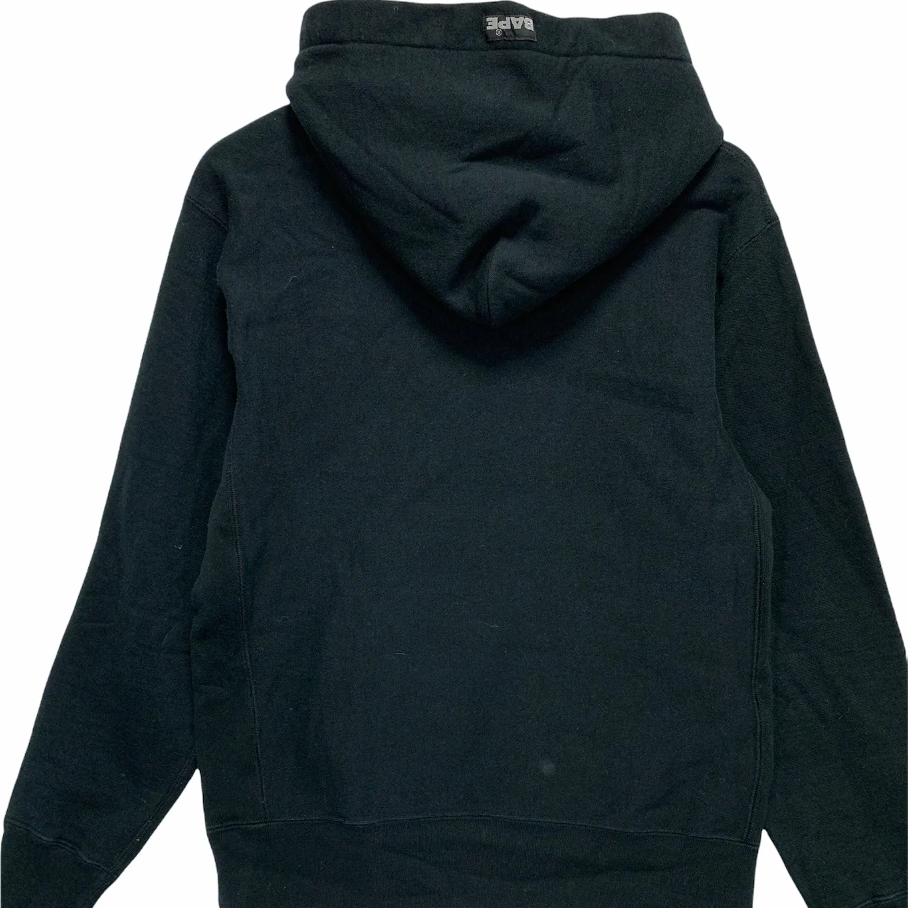 [S] A Bathing Ape Bape Vintage Running Baby Milo Hoodie Black