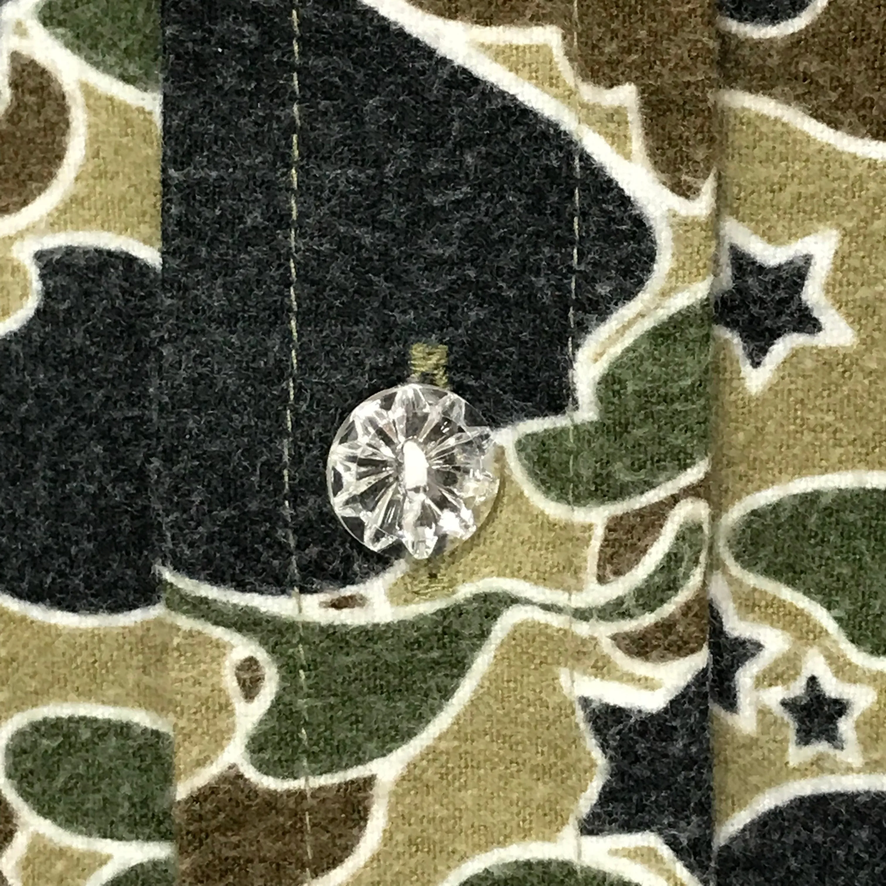 [S] A Bathing Ape Bape Vintage Sta Psyche Camo L/S Shirt Green