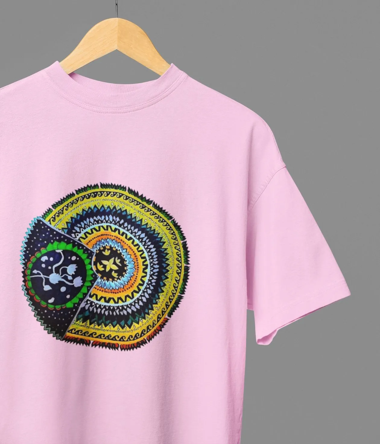 Sacred Spin - Oversized Classic T-Shirt