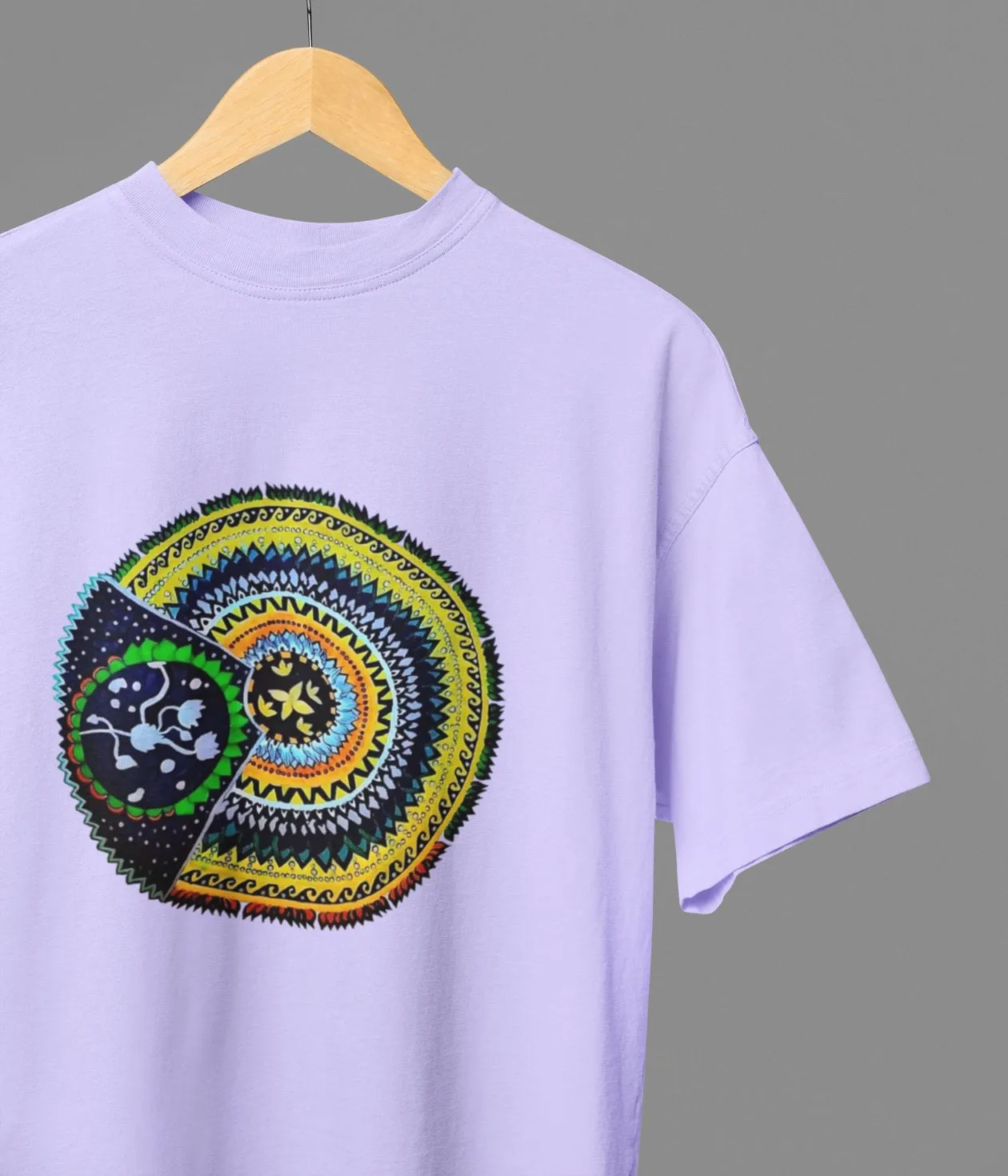 Sacred Spin - Oversized Classic T-Shirt