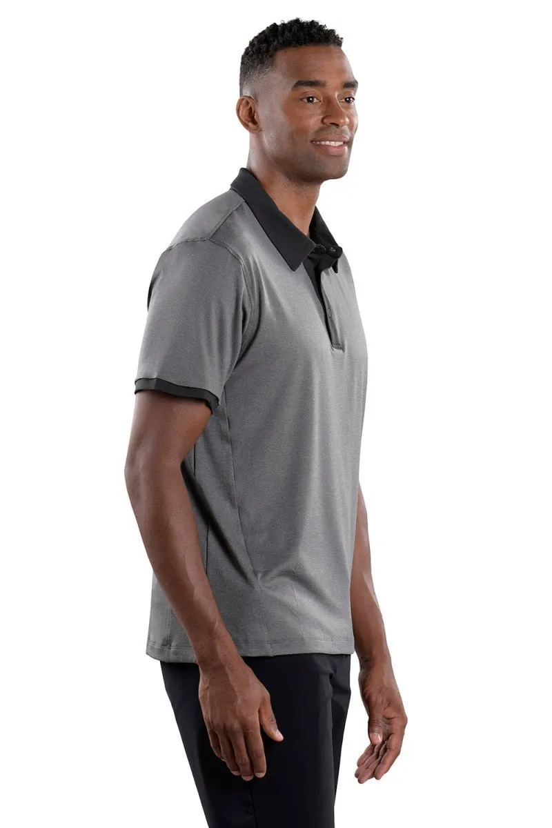 Sam Black Textured Polo - FINAL SALE