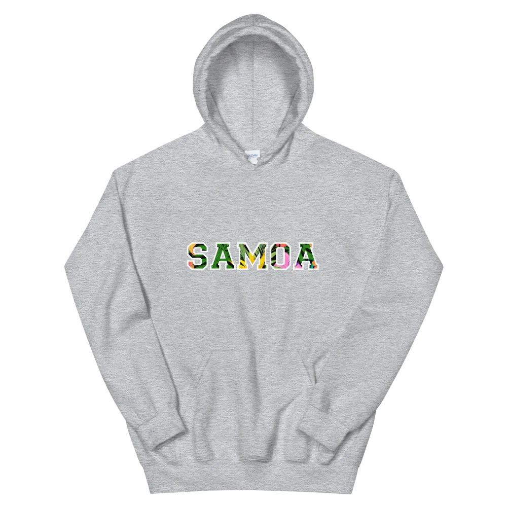 Samoa Floral *ADULT HOODIE*