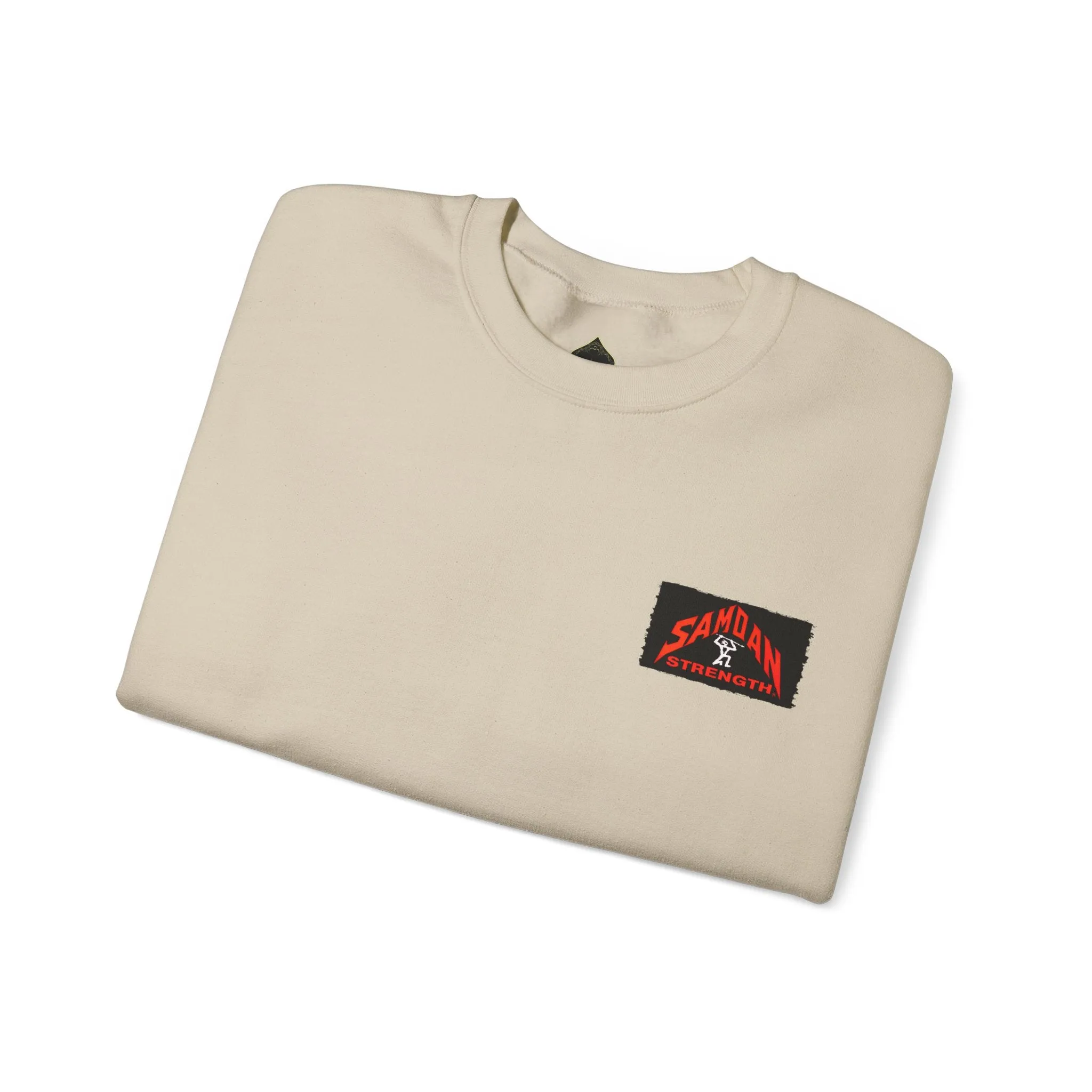 Samoan Strength Samoan Power Vintage Design 90s New Print Unisex Heavy Blend™ Crewneck Sweatshirt