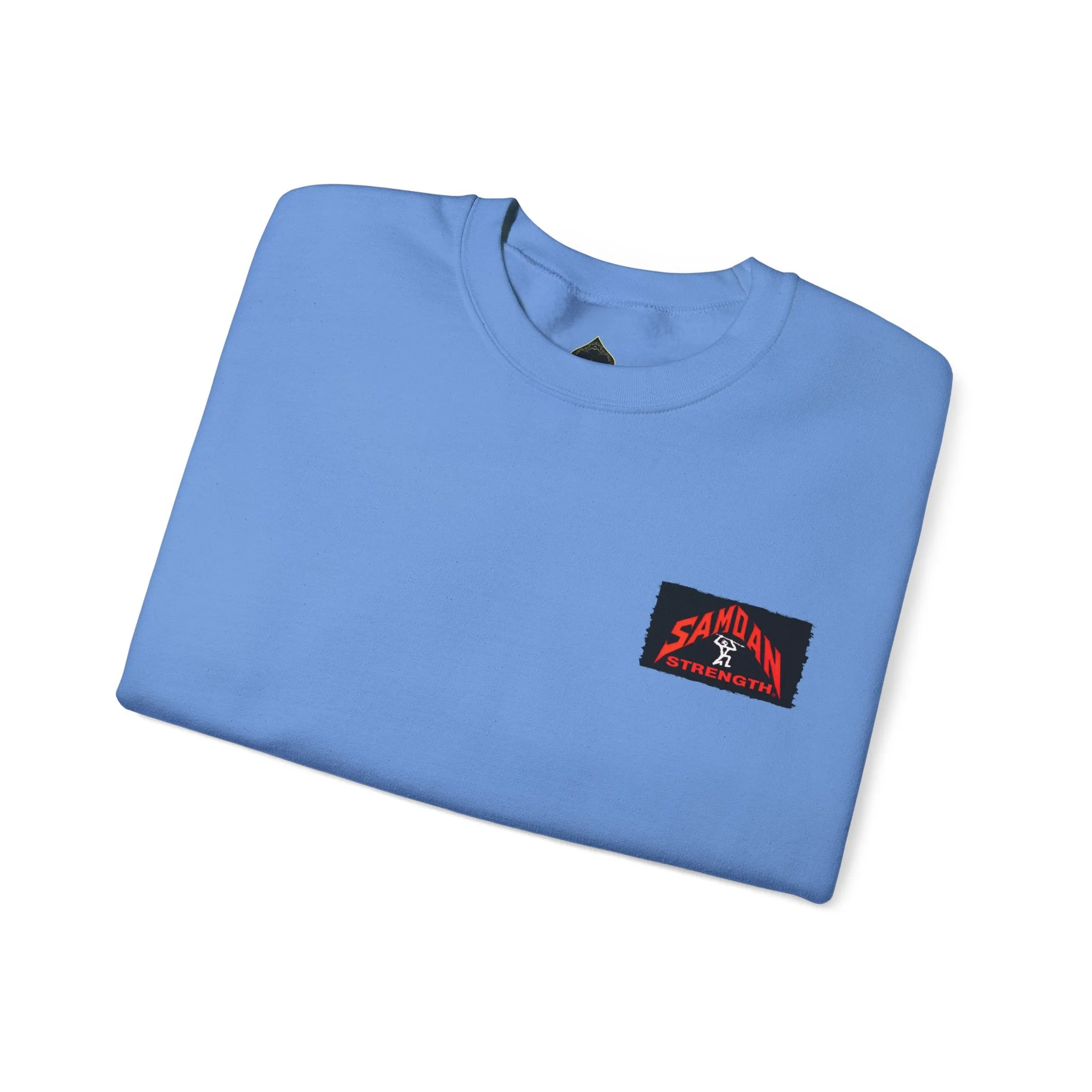 Samoan Strength Samoan Power Vintage Design 90s New Print Unisex Heavy Blend™ Crewneck Sweatshirt