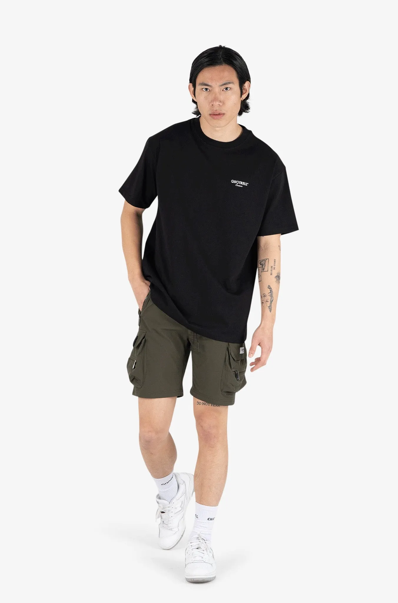 SARASOTA T-SHIRT | BLACK/WHITE