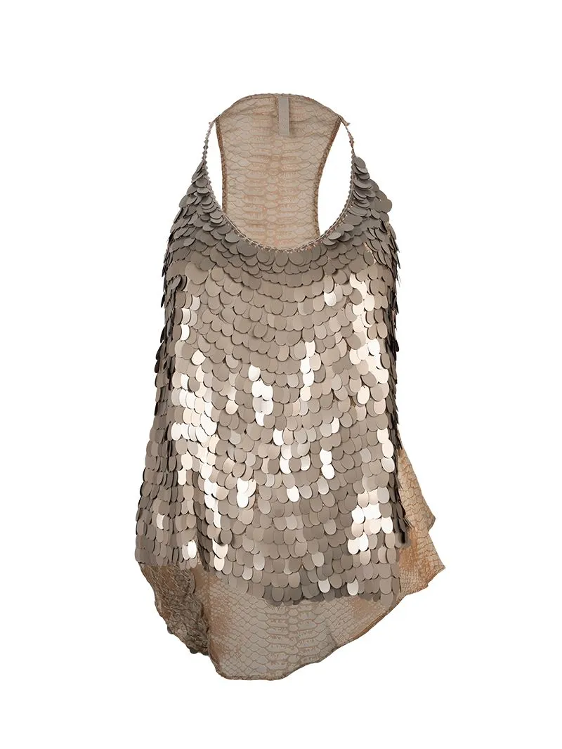 Scale Top Slick Cotton
