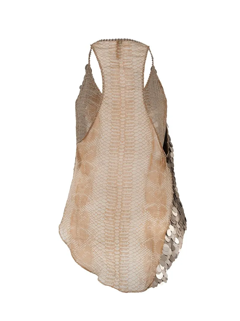 Scale Top Slick Cotton